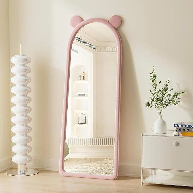 Gương Toàn Thân Hồng Pastel LUMINA